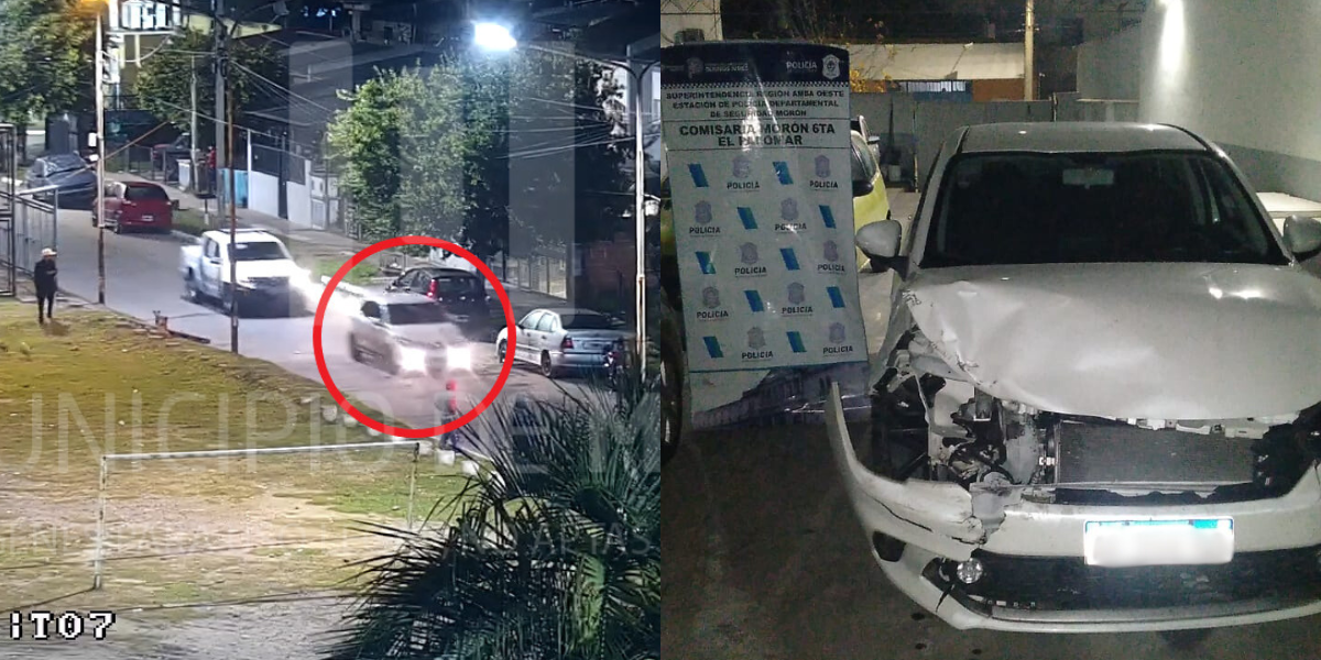 Robo a un DiDi: tomó un viaje, lo asaltaron y le chocaron el auto en El Palomar