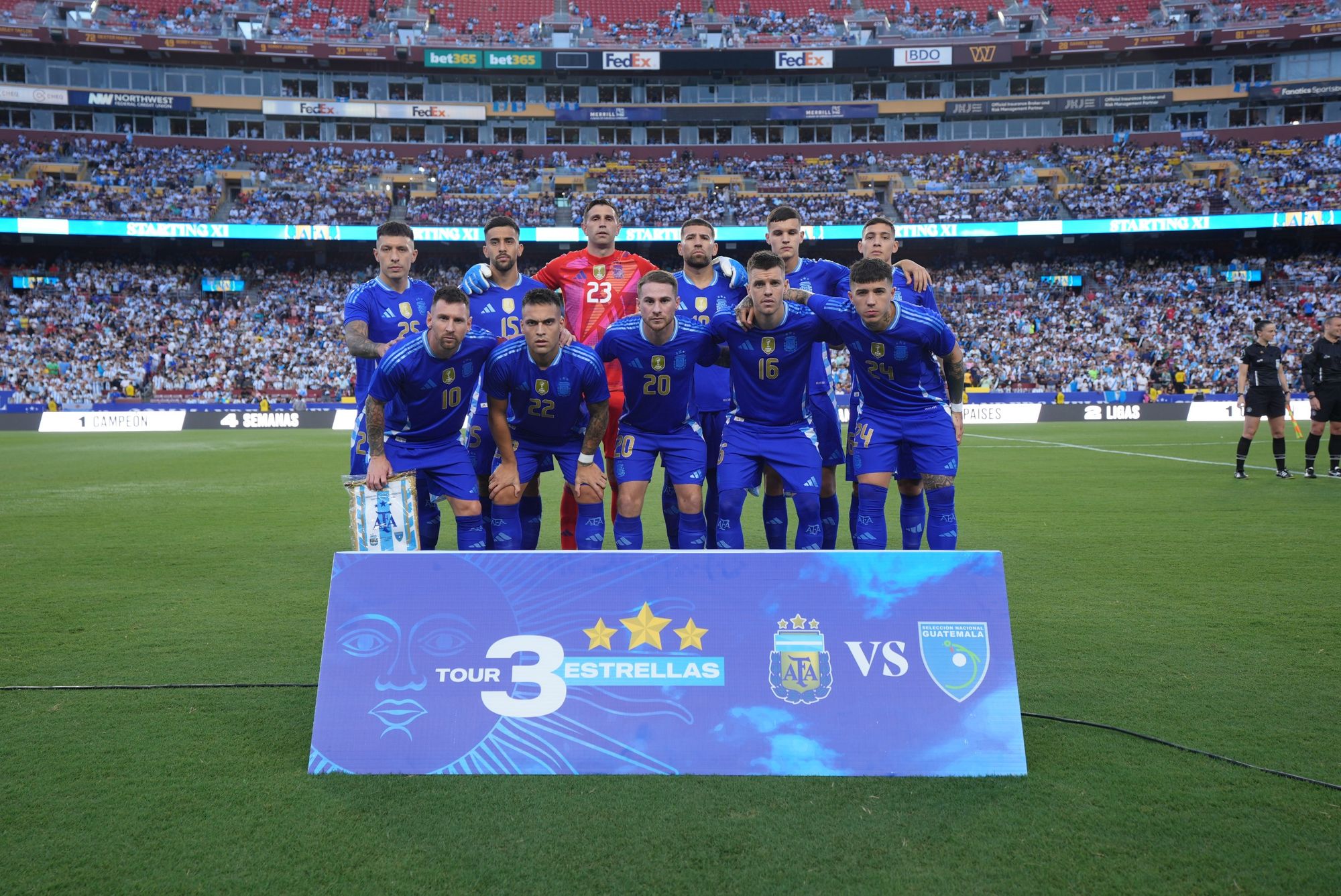 Argentina se prepara para el arranque de la Copa América