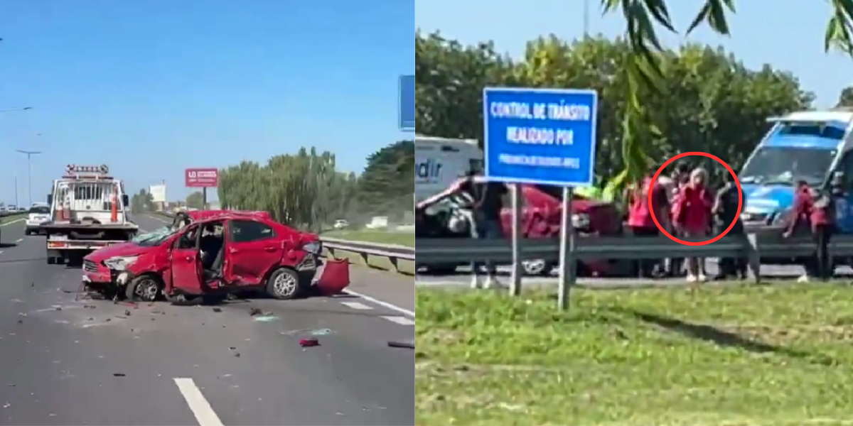 El impactante choque y vuelco de la ituzainguense ex Gran Hermano