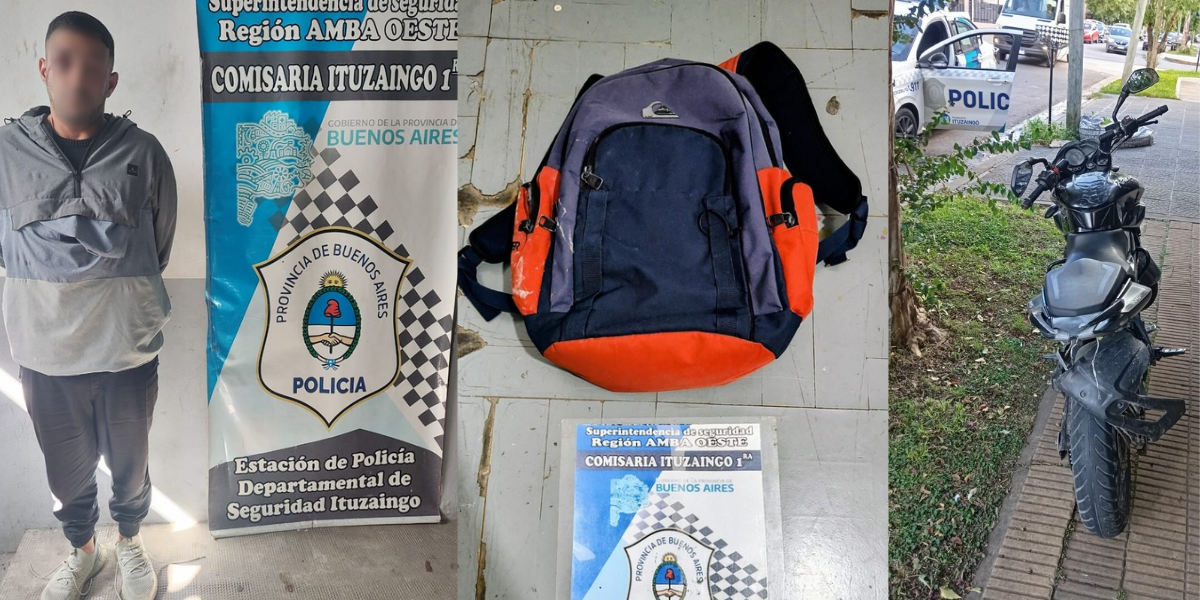 Salidera en Ituzaingó: la víctima lo persiguió, lo chocó y fue detenido por vecinos