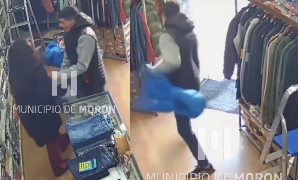 Quiso robar un comercio del centro de Castelar y lo atraparon