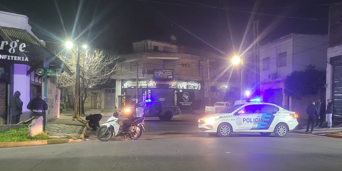 Padua: un sargento evitó a los tiros que le roben con una moto robada en Ituzaingó