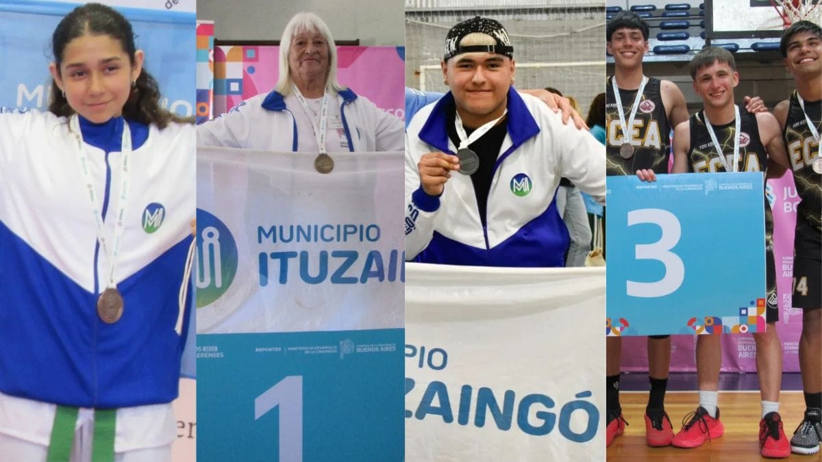 Ituzaingó regresó de Mar del Plata con trece medallas