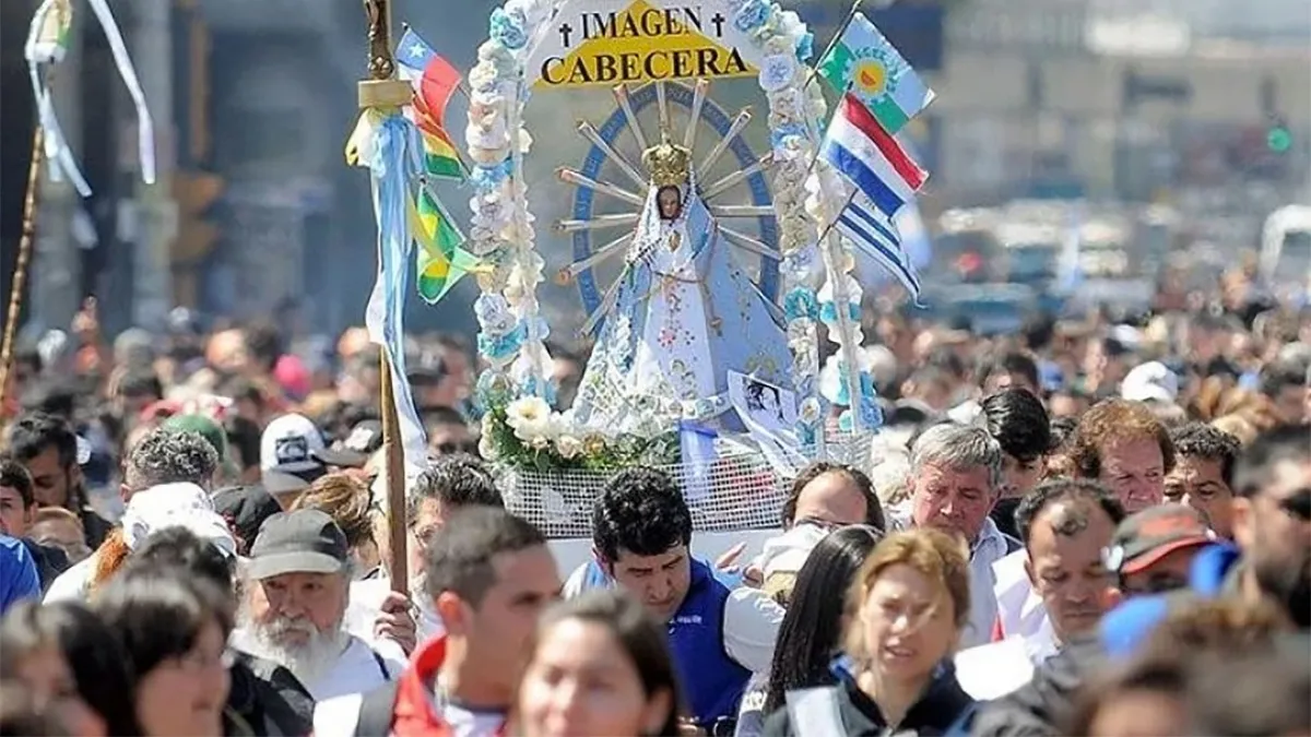 Ituzaingó: Todos los cortes y pasos habiliados por la peregrinación a Lujan