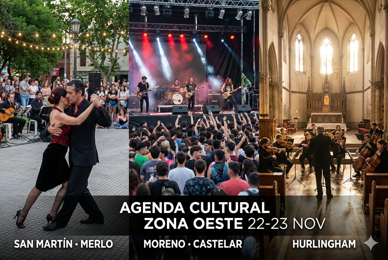 Agenda Cultural del Oeste: Qué hacer este fin de semana