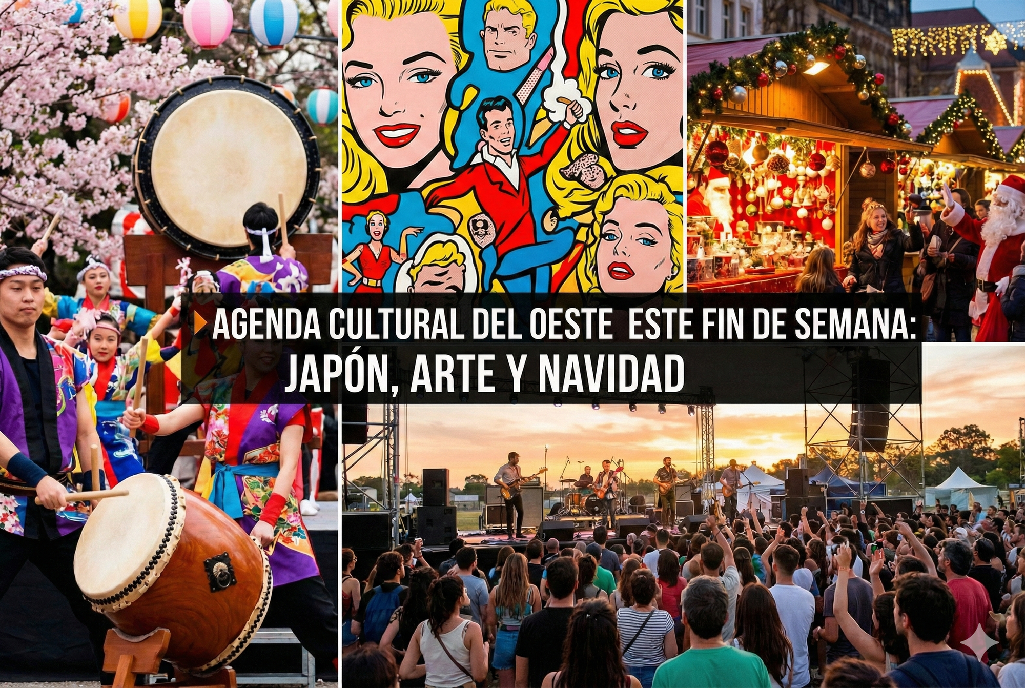 Toda la Agenda cultural del Oeste para este finde