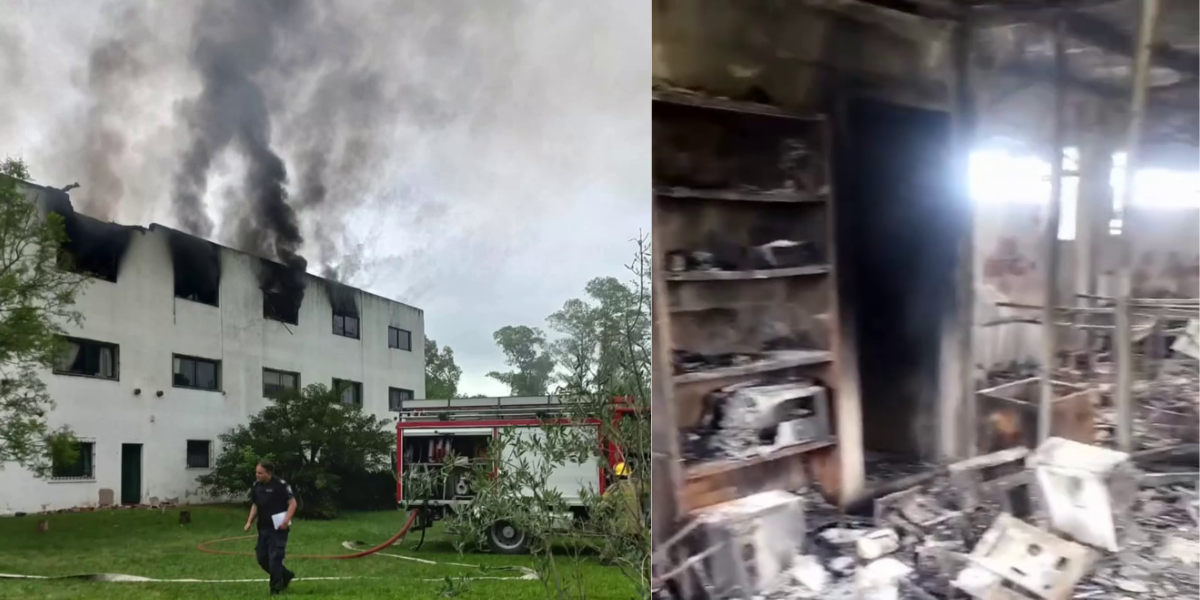 Delincuentes menores robaron e incendiaron un hogar en Paso del Rey: piden ayuda