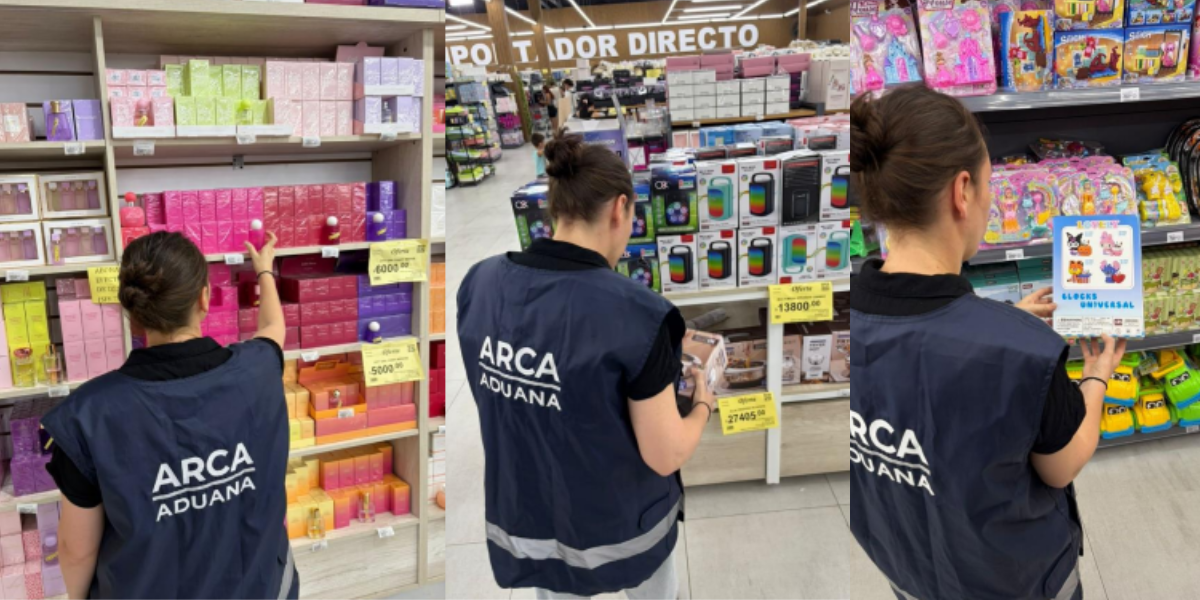 Operativo de Aduana en Kiran Import: secuestran mercadería por USD 45.000 en Ituzaingó y Merlo