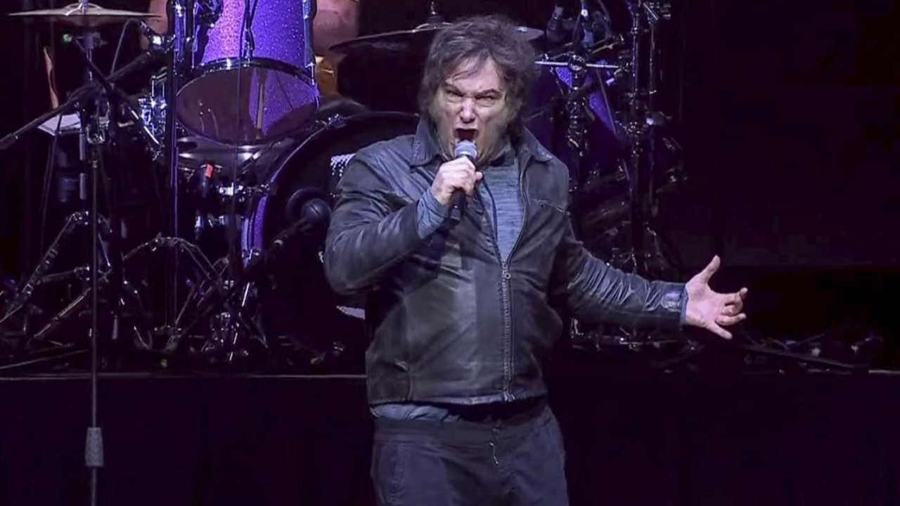 El famoso acto rockero de Milei en el Movistar Arena, lo pagó la Droguería Suizo Argentina