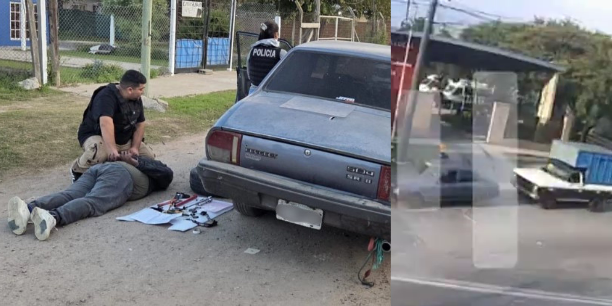 Insólito robo en Haedo: se llevaron una camioneta de mudanzas remolcándola con un Peugeot 504