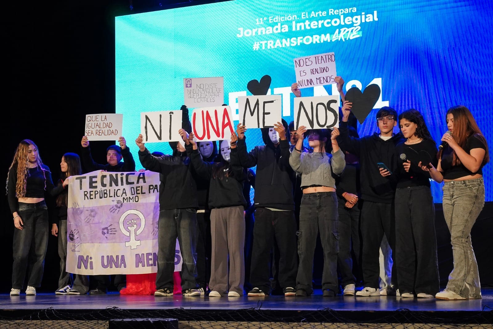 El intendente participó  de una jornada en conmemoración del #NiUnaMenos