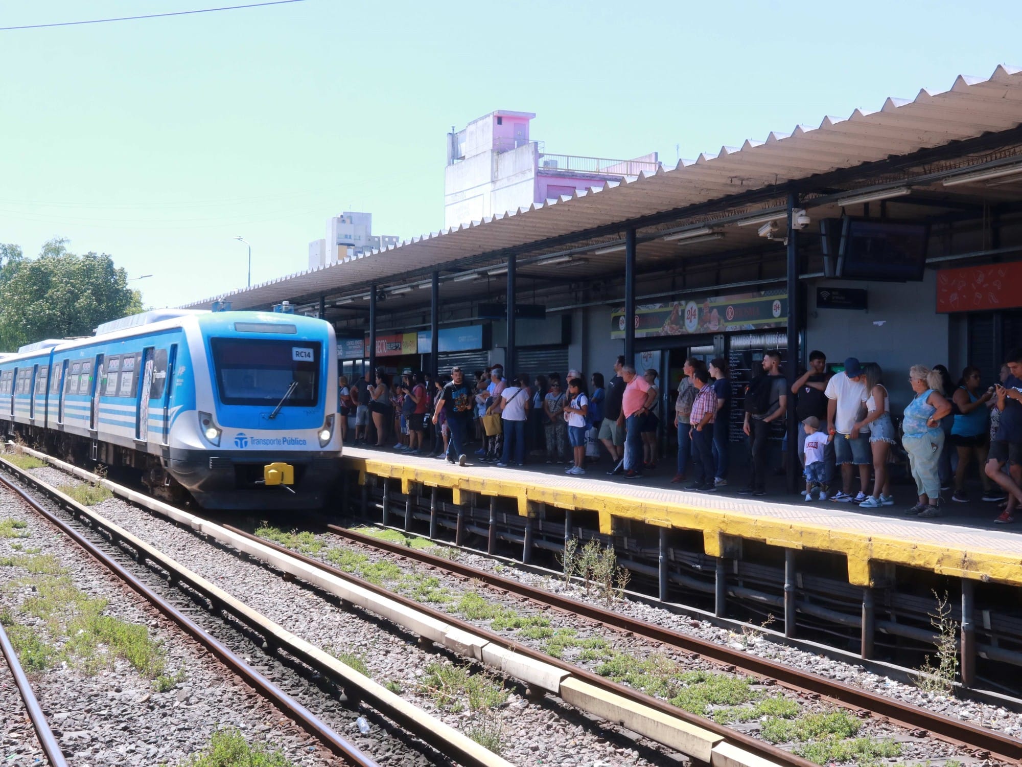 Femicidio en Merlo: El homicida se tiró a las vías del tren