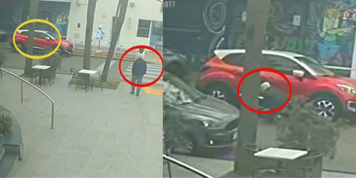 Ituzaingó: en pleno centro, le tiraron una piedra a su vehículo y le robaron mientras simulaban un accidente