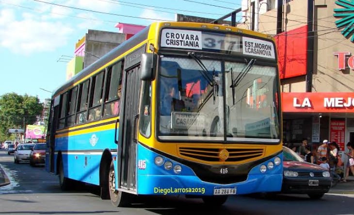 La línea 317 cambió parte de su recorrido entre Morón y La Matanza: cuáles son las nuevas paradas