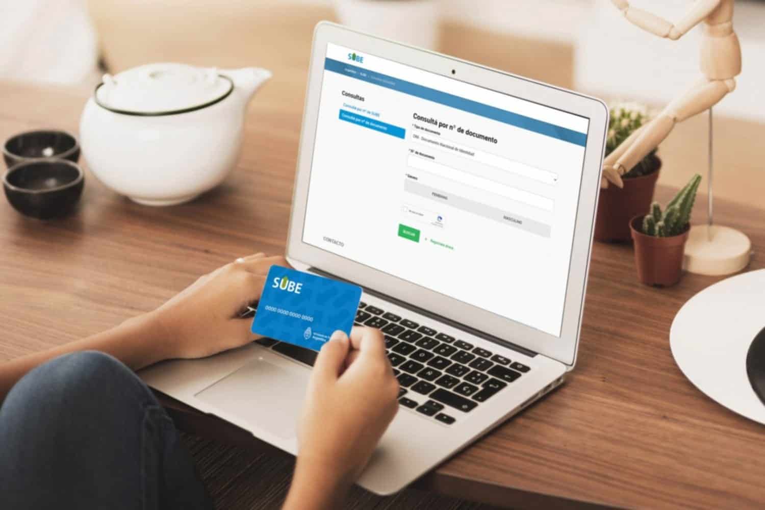 Cómo comprar la tarjeta SUBE por internet para que llegue a tu domicilio