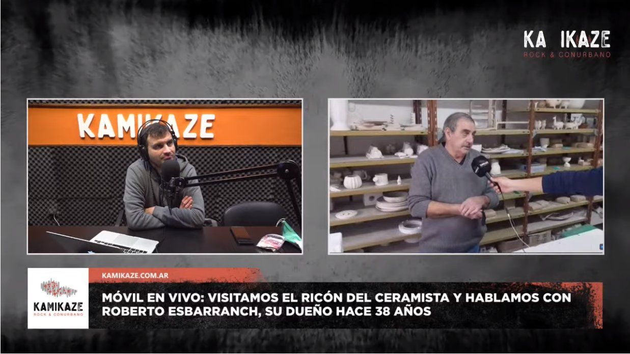 Ituzaingó: Roberto Gabriel Esbarranch, el ceramista que lleva trabajando más de 38 años en la ciudad