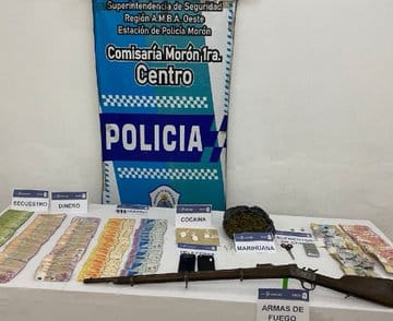 Morón: Lo detienen por amenazar de muerte a los vecinos y le secuestran un fusil