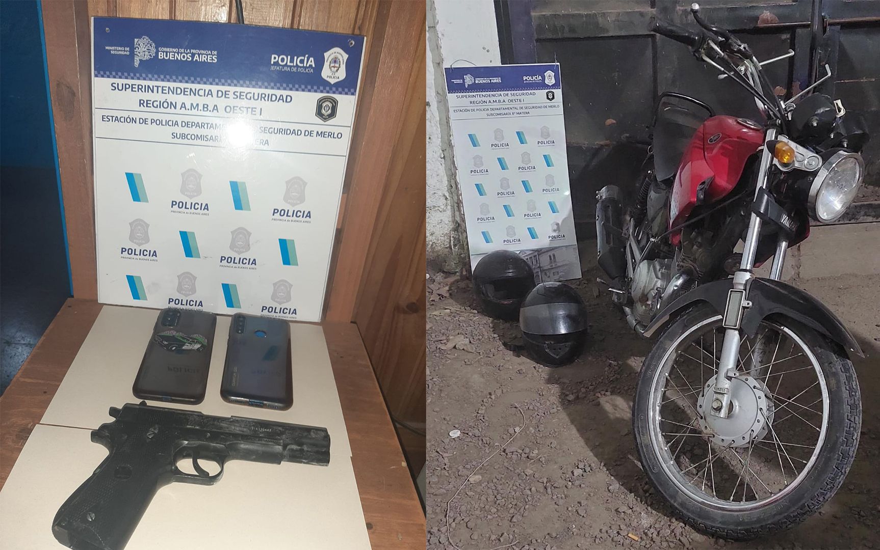 Merlo: La policía detiene a dos motochorros y la justicia los libera por ser menores