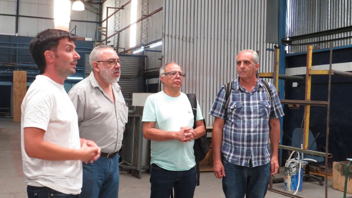 Ituzaingó: dirigentes de la CTA Regional recorrieron el Polo Productivo