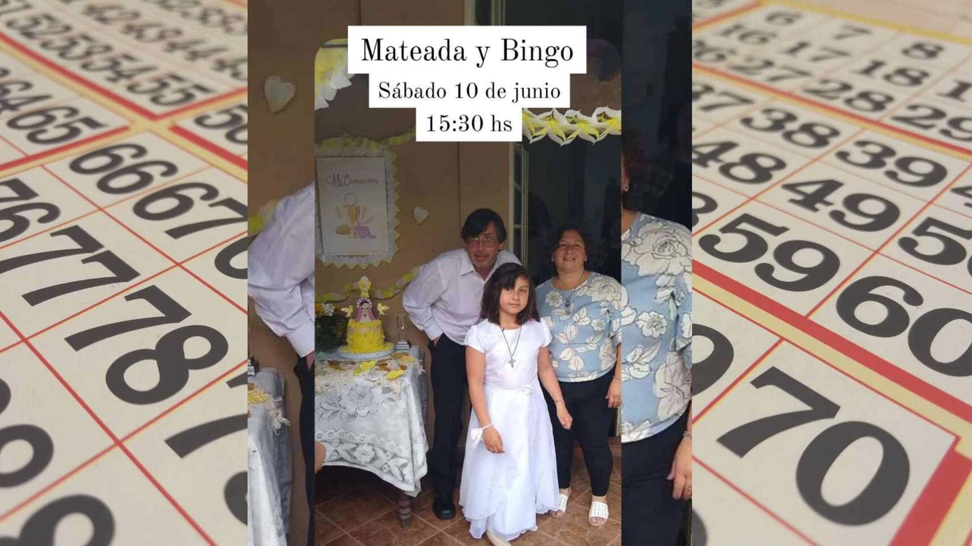 "Todos por la Tana": esta tarde habrá un bingo solidario para ayudar a la familia que sufrió un incendio en Villa Udaondo