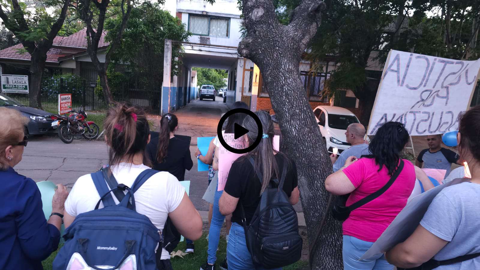 Marcha para pedir justicia por la joven policía Agustina Casco