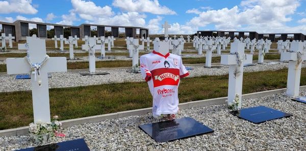 Un gallo en el medio de Malvinas: la historia de la camiseta que recorrió el mundo entero