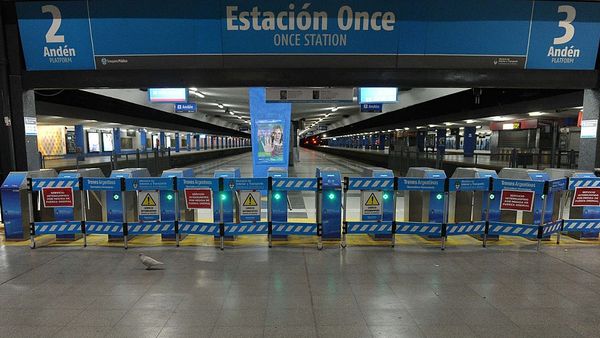 Paro total de trenes este miércoles