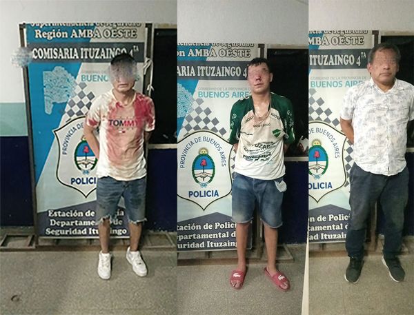 San Alberto: detienen a 3 delincuentes armados
