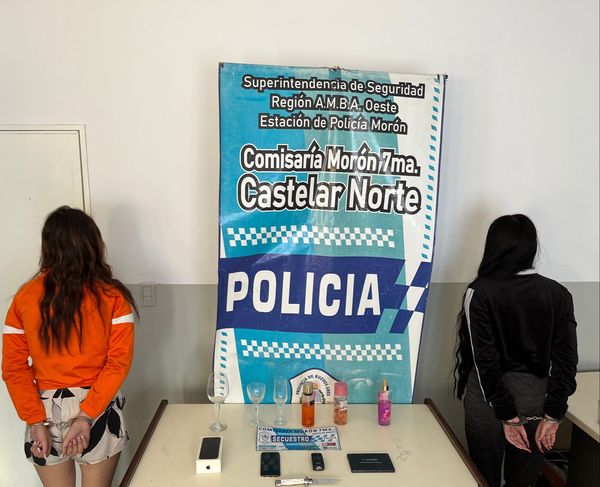 Castelar: caen 2 viudas negras luego de seducir por Tinder a un hombre para robarle