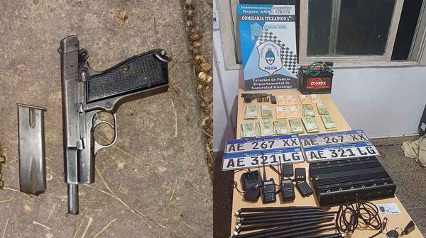 Persecución y detención en Parque Leloir