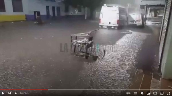 La región oeste sufre la tormenta