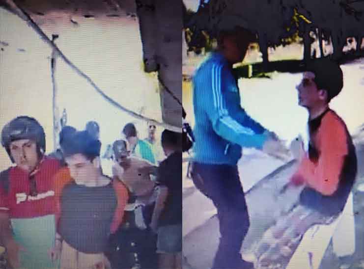 Un grupo de deliveries lincharon a un ladrón y lo entregaron a la policía
