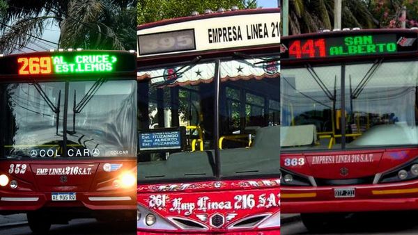 Morón: Cambian los recorridos 
varios ramales de la empresa 216