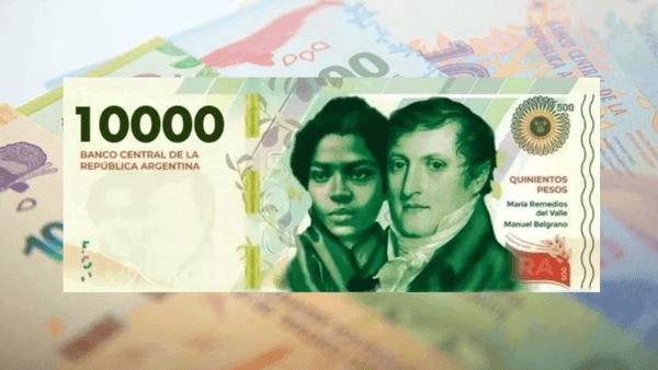 Desde hoy cargan los cajeros con billetes de 10 mil pesos