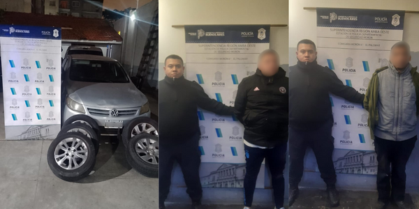 Detienen a dos robarruedas tras una persecución en Morón
