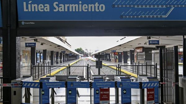 Paro total de trenes para mañana martes