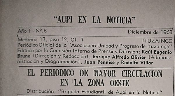 Ituzaingó: la historia de los primeros diarios en la ciudad