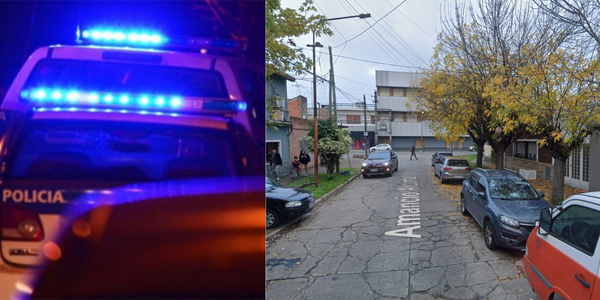 Intento de robo en Haedo: motochorros balean a un conductor de DiDi