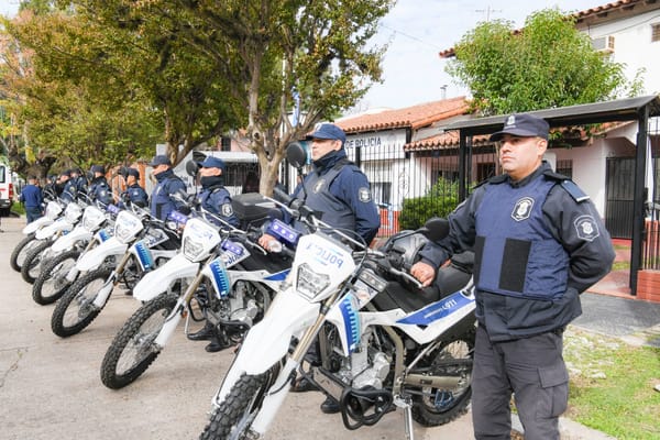 Ituzaingó refuerza el patrullaje, recibió motos para la policía