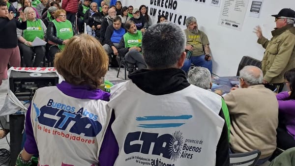 Plenario y acuerdo de unidad de ambas regionales de la CTA
