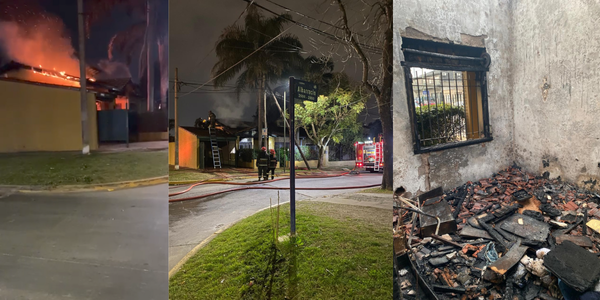 Ituzaingó: se incendió una vivienda  por un caloventor defectuoso