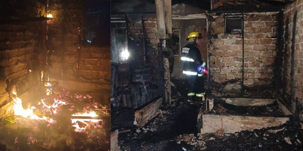 Ituzaingó: incendio destruyó una vivienda y causó la muerte de un gato