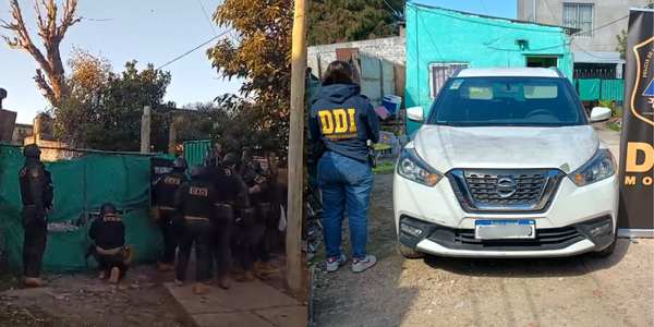 Recuperan un auto robado en Ituzaingó que escondían con otra patente