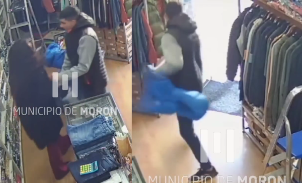 Quiso robar un comercio del centro de Castelar y lo atraparon