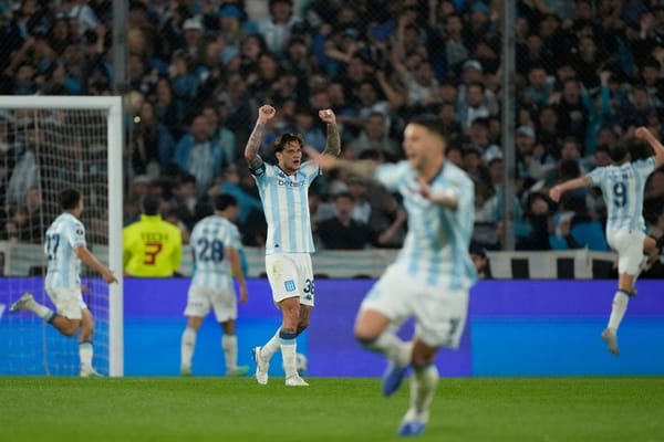 Histórica clasificación de Racing en la Copa Libertadores