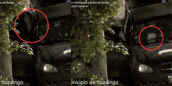 Ituzaingó: robó de un auto estacionado, lo vieron en las cámaras y lo detuvieron