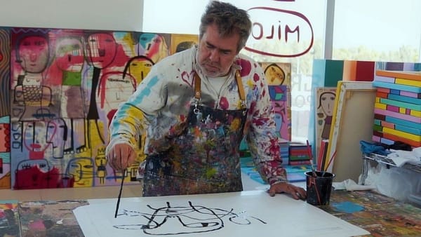 Ituzaingó: Milo Lockett inaugura "Merece" en la Galería Municipal