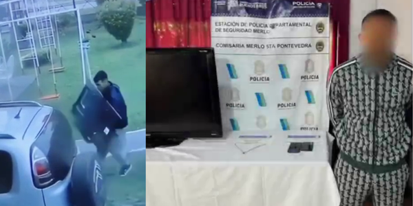 Golpearon a una jubilada en una entradera en Merlo y la camioneta apareció en Ituzaingó
