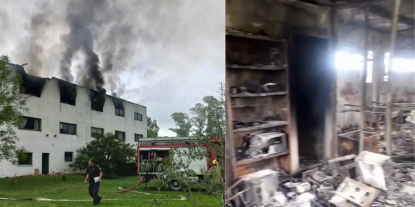 Delincuentes menores robaron e incendiaron un hogar en Paso del Rey: piden ayuda