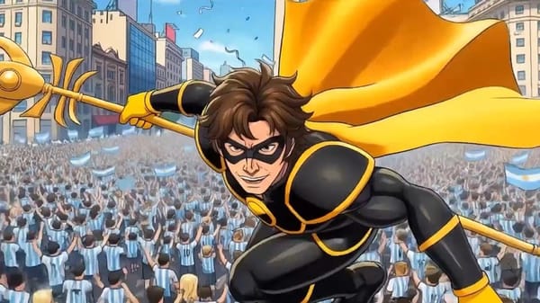 El "superhéroe" yanqui cancelado: Suspendieron la cuenta de Milei en X